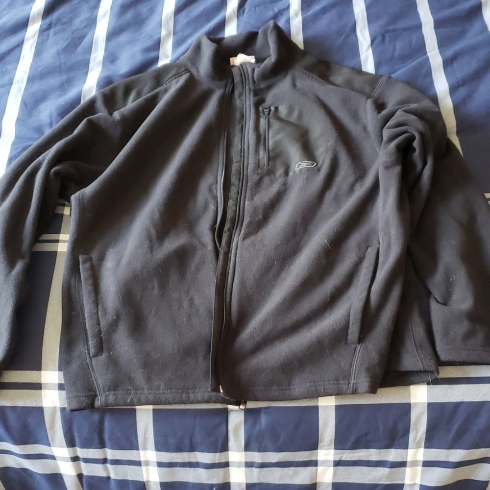 Men's Reebok medium fleece zip up
